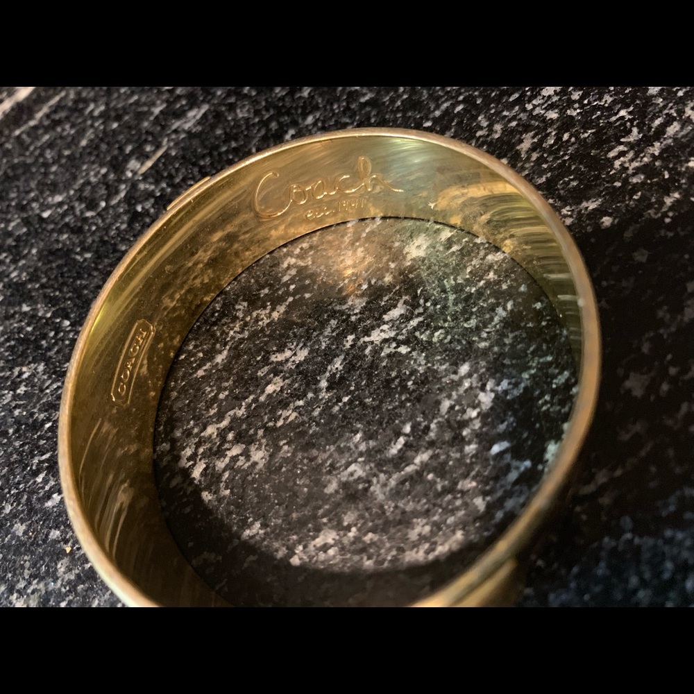 1of3 Coach Enameled lmtd edition bangle bracelet - Picture 4 of 4